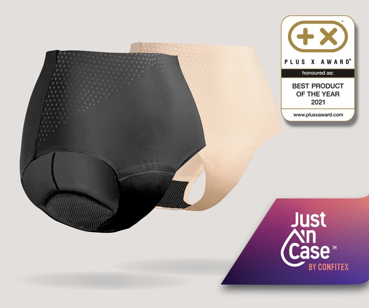 Just'nCase by Confitex Washable Incontinence Underwear - best incontinence underwear for women