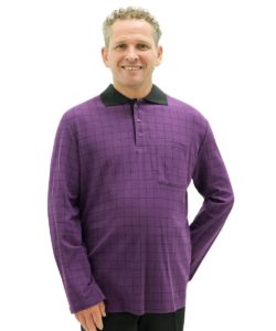 Mens Adaptive Polo Shirt Top - Adaptive Golf Shirt