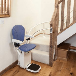 Best Stairlifts - AmeriGlide Platinum Curved Stair Lift