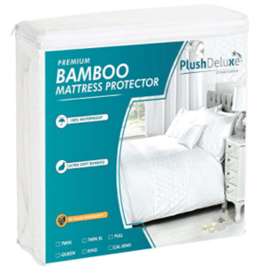 Best Washable Mattress Protectors for Seniors - PlushDeluxe Premium Bamboo Mattress Protector