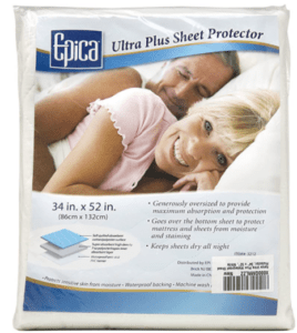 Hospital Bed Pads 34'' x 76'',Non-Slip Waterproof Sheet and