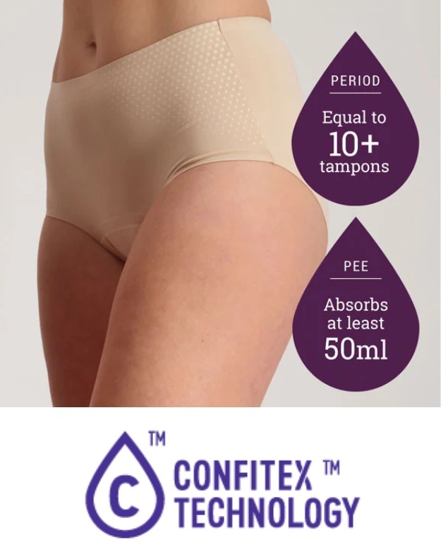 thumbnail interactive-video image 1 of Equate Options Moderate-Heavy Incontinence Pads For Women – 72 Count (Size 4) – Disposable, Cotton Feel 1 of 3