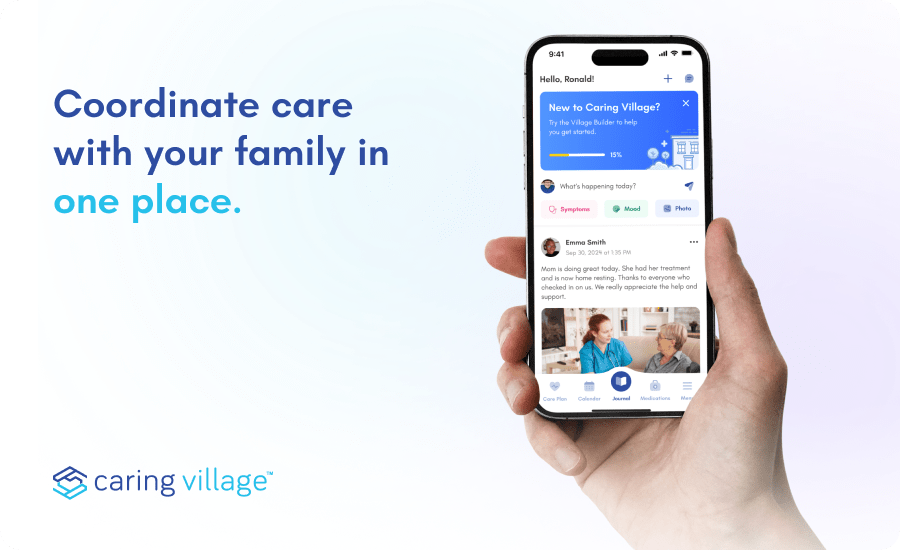 Image showing the Caregiver App by Caring Village