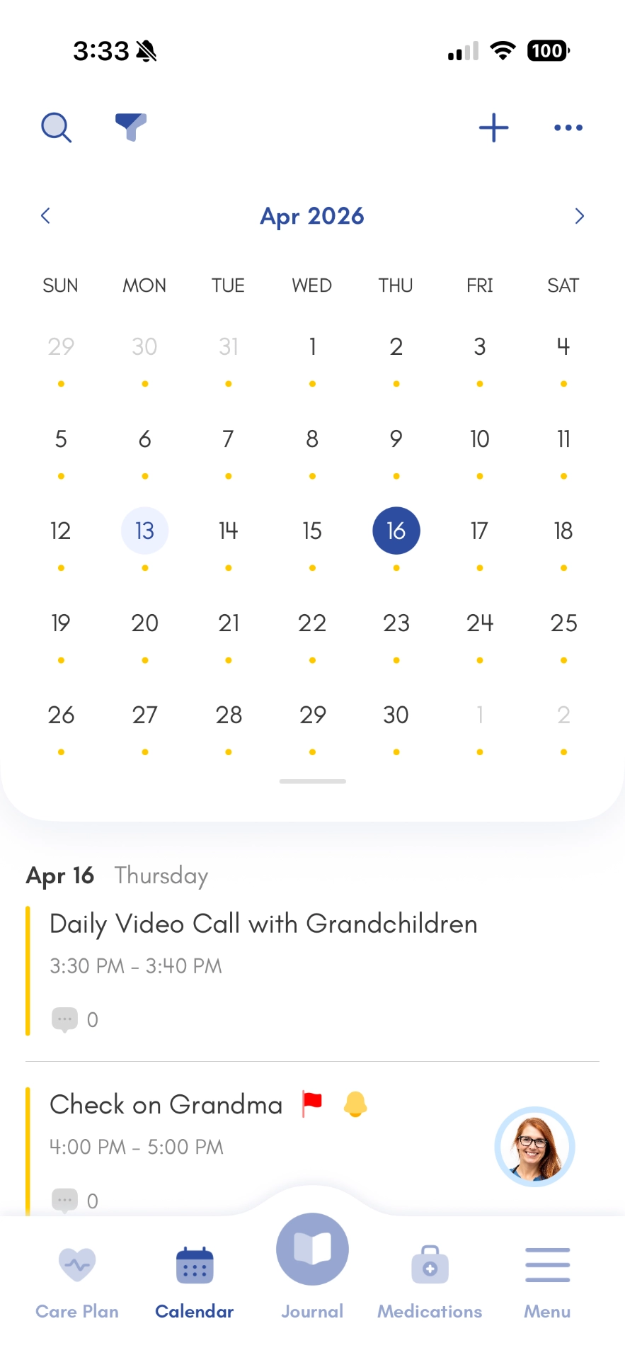calendar app