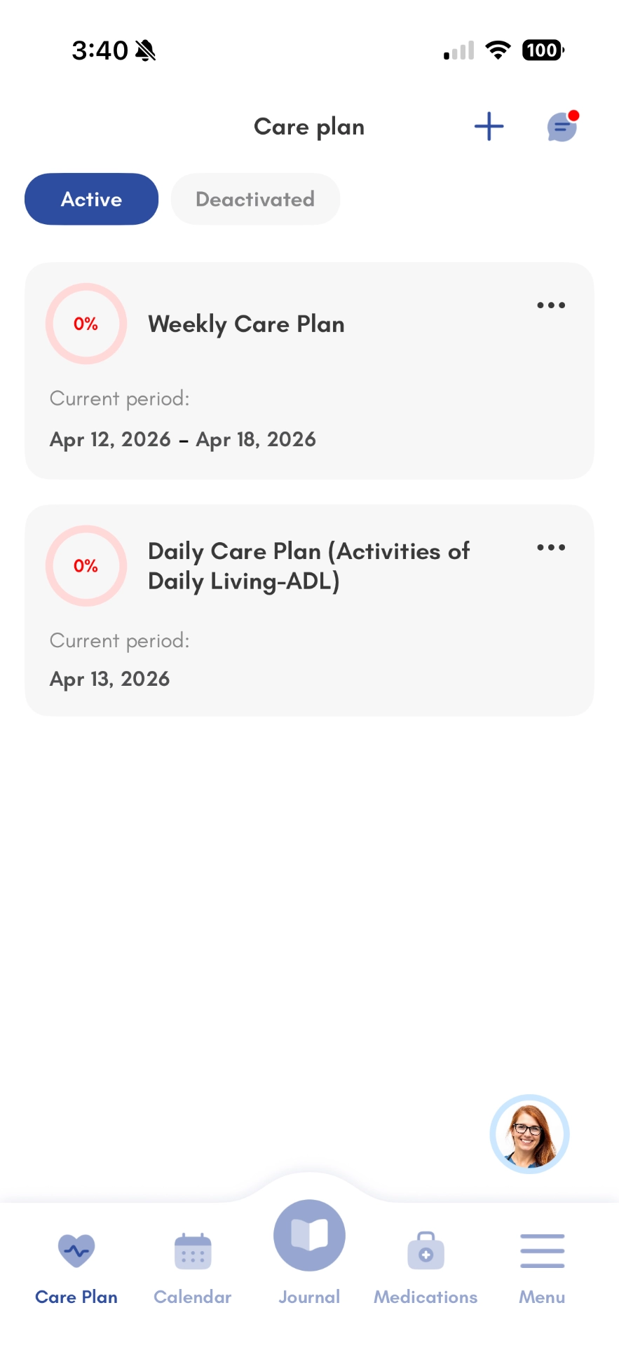 care plans