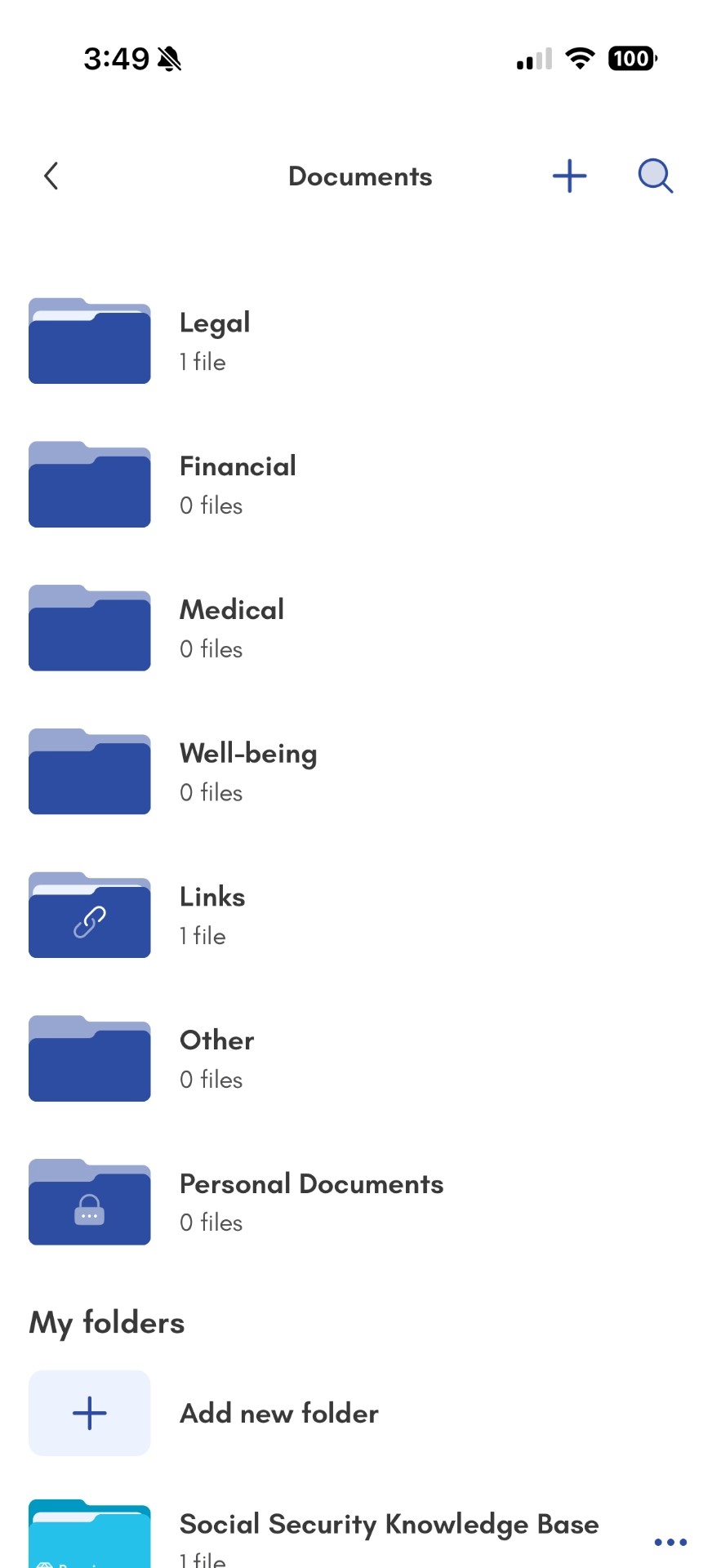 document storage
