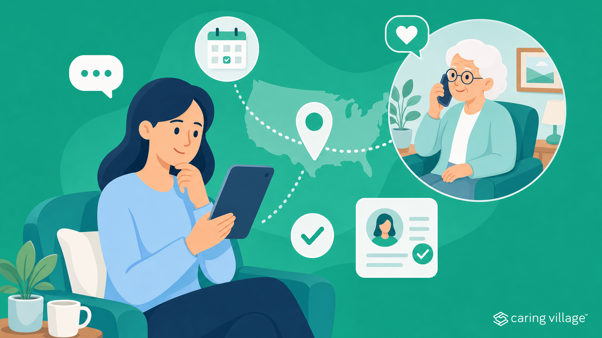 Long-Distance Caregiving Tips