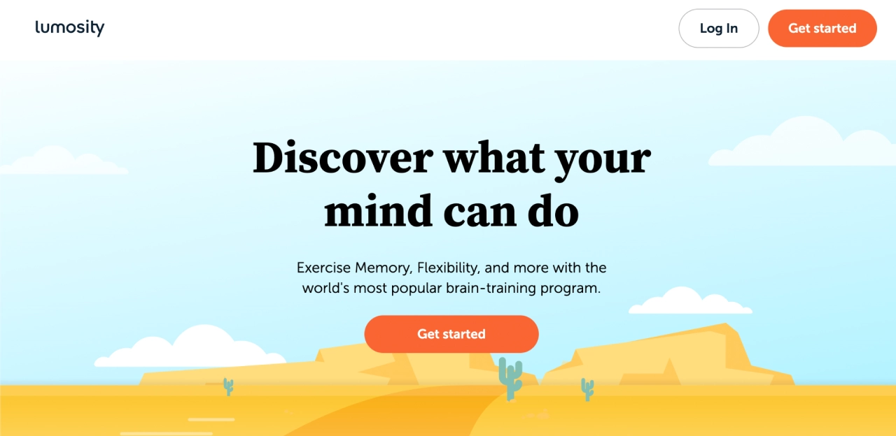 lumosity homepage