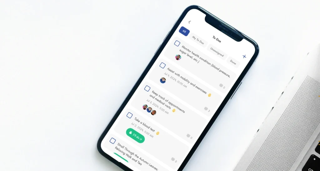 mobile app caringvillage