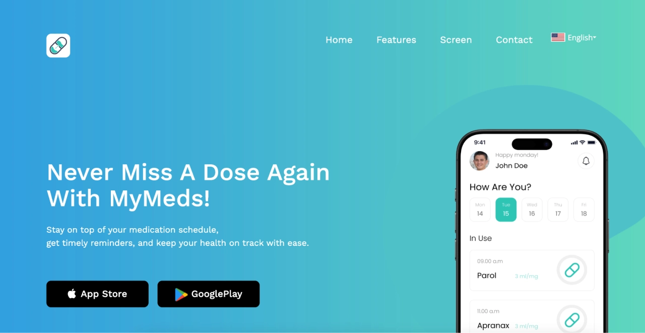 mymeds homepage