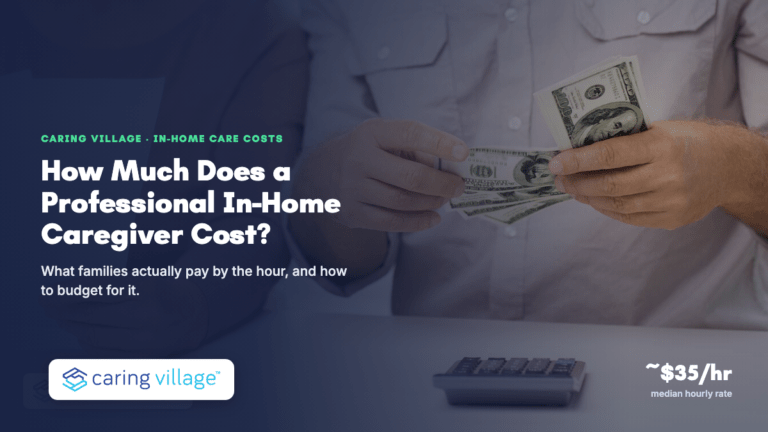 How Much Does a Professional In-Home Caregiver Cost in 2026?