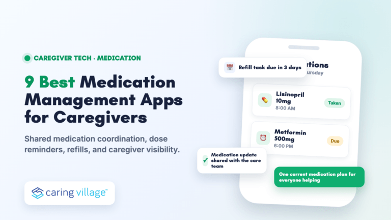 9 Best Medication Management Apps for Caregivers (2026)