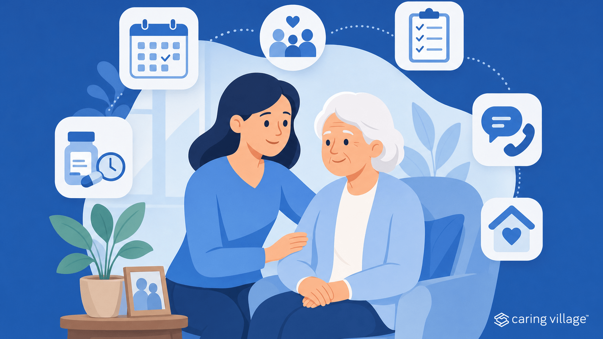 How to coordinate care for an aging parent
