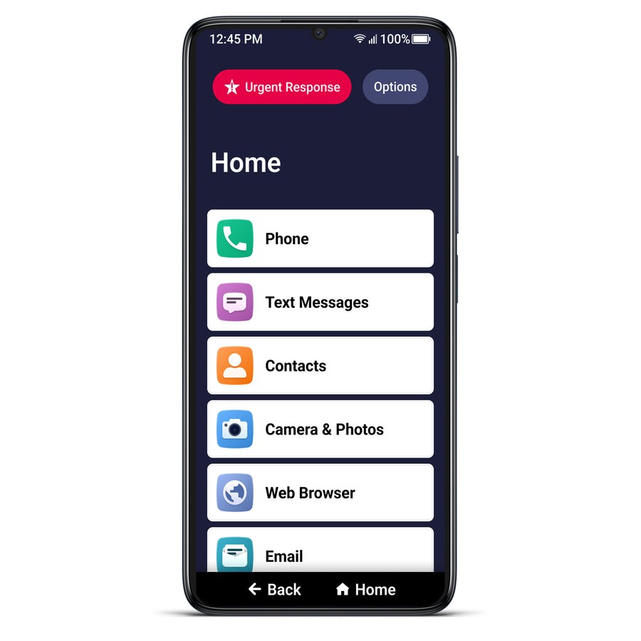 Lively Jitterbug Smart5 simplified smartphone for seniors