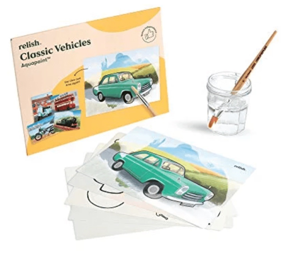 Relish Aquapaint reusable water painting kit for people with dementia