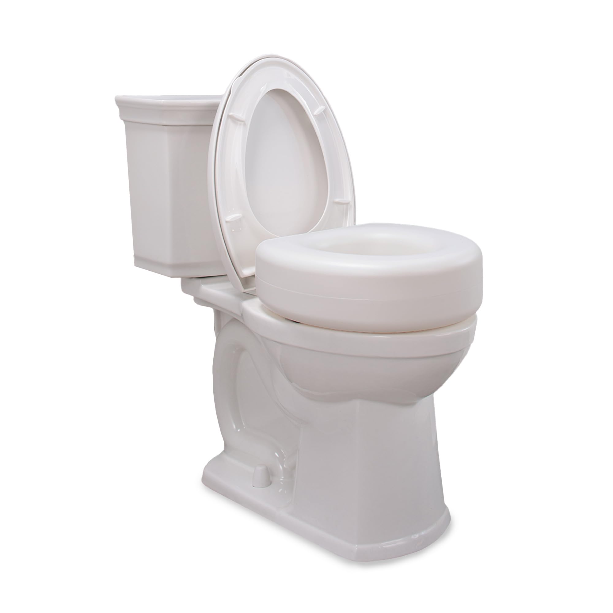AquaSense 4 inch portable toilet seat riser