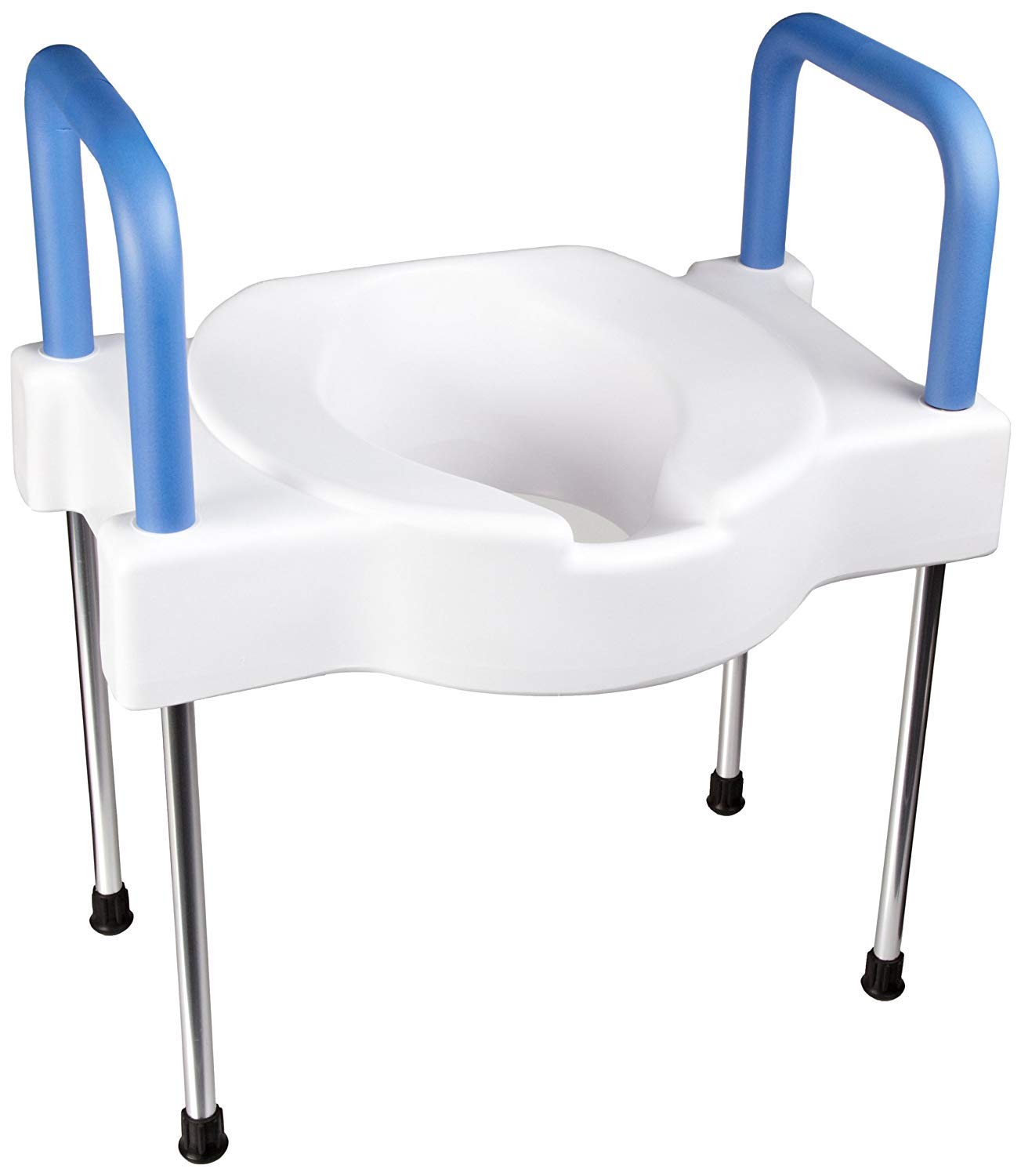 Maddak Extra Wide Tall-Ette bariatric elevated toilet seat with legs