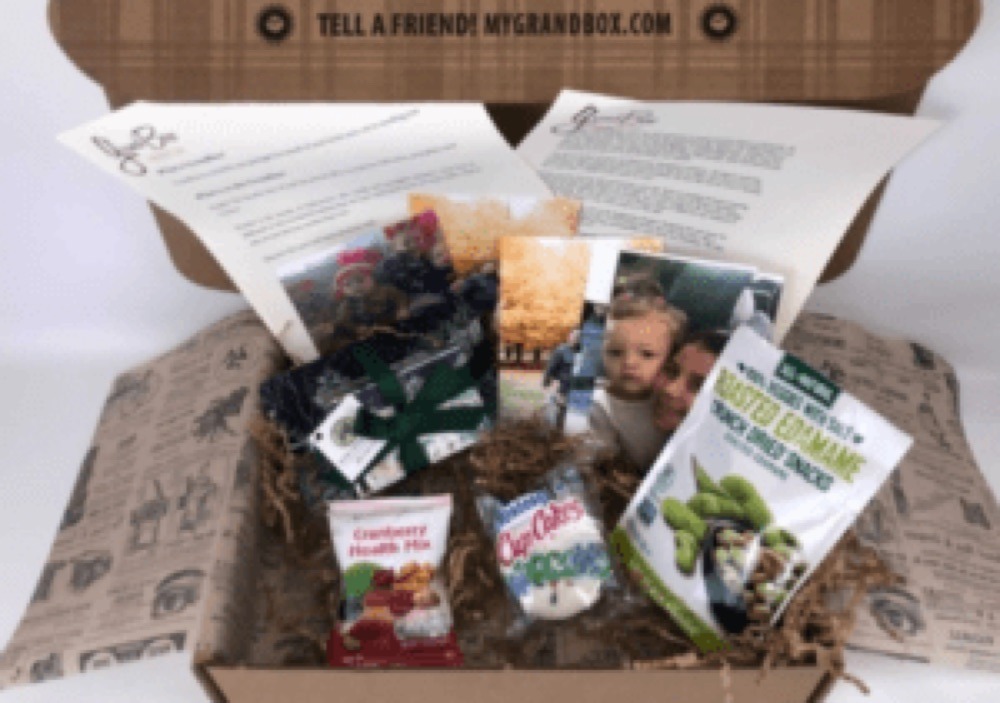 GrandBox monthly subscription box for grandparents and seniors