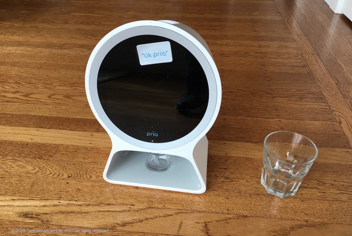 Pria by BLACK+DECKER companion pill dispenser robot