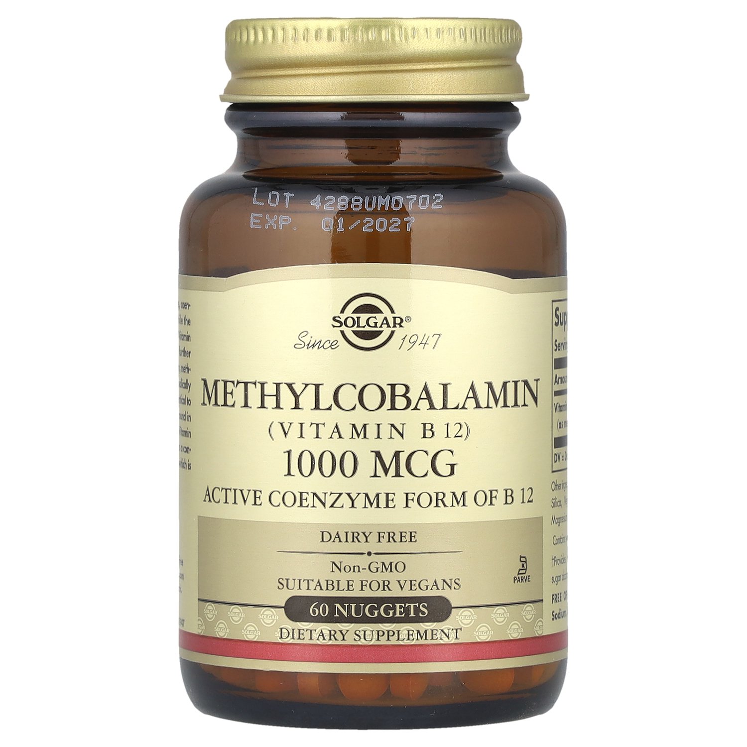 Solgar Methylcobalamin Nuggets