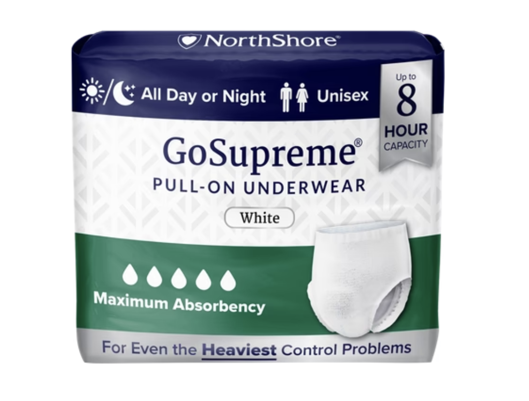 NorthShore GoSupreme maximum absorbency pull-on underwear