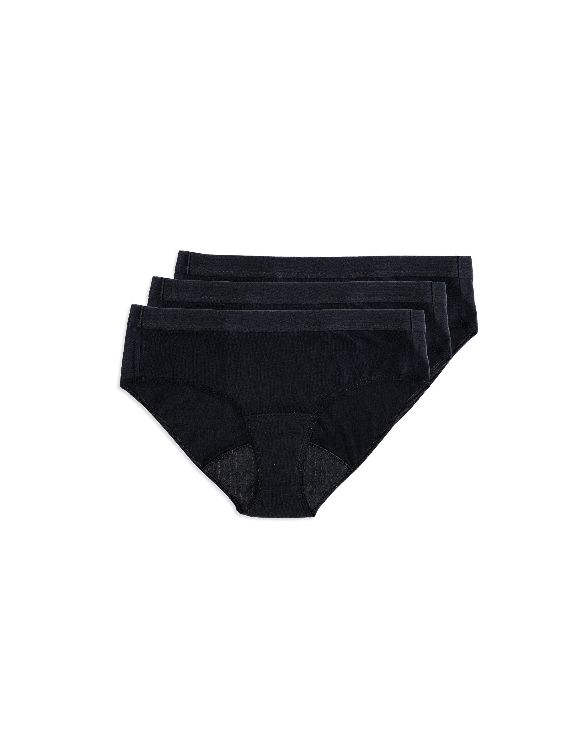 Saalt Leakproof Cotton Brief underwear 3-pack